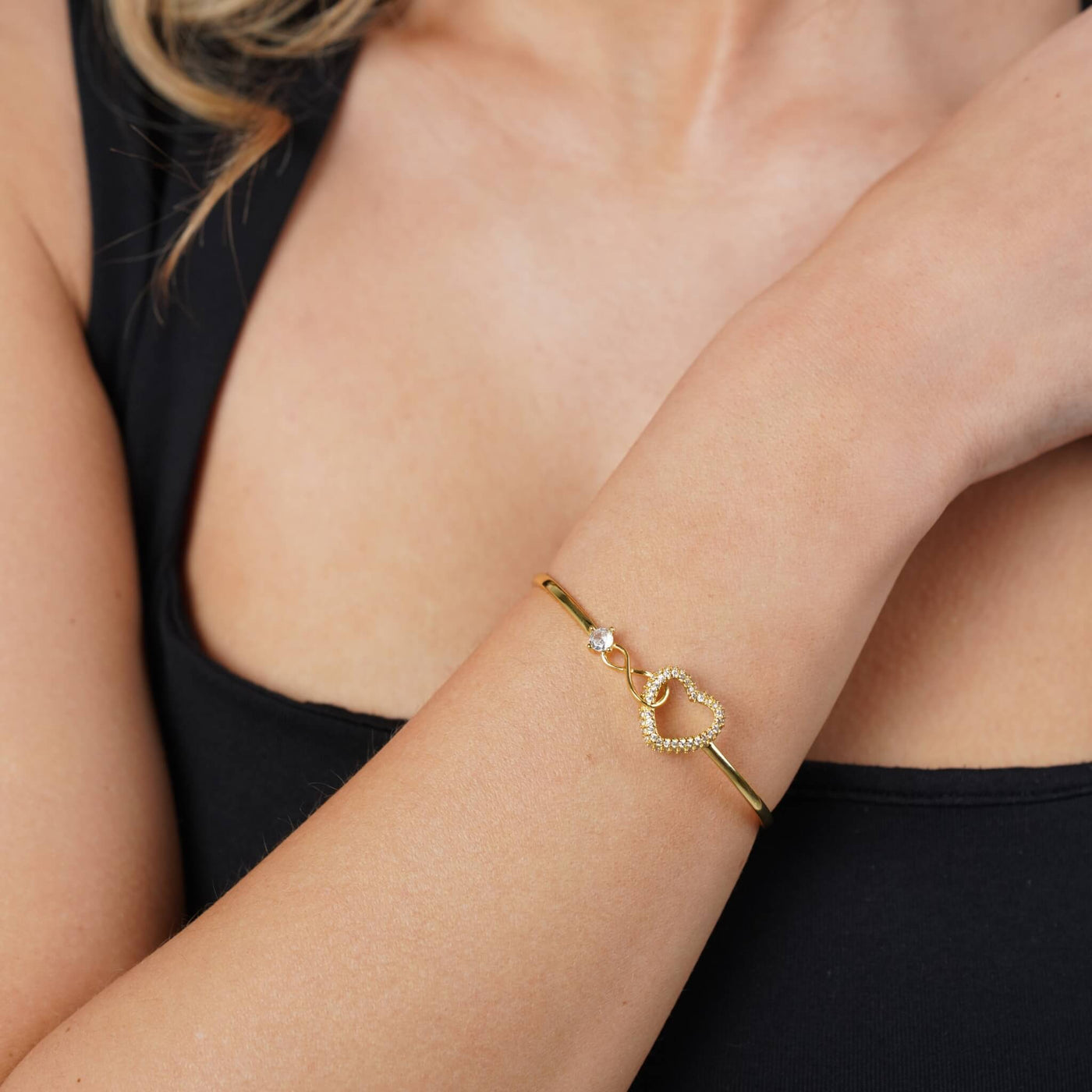 Bracciale Infinity Love Oro Rosa